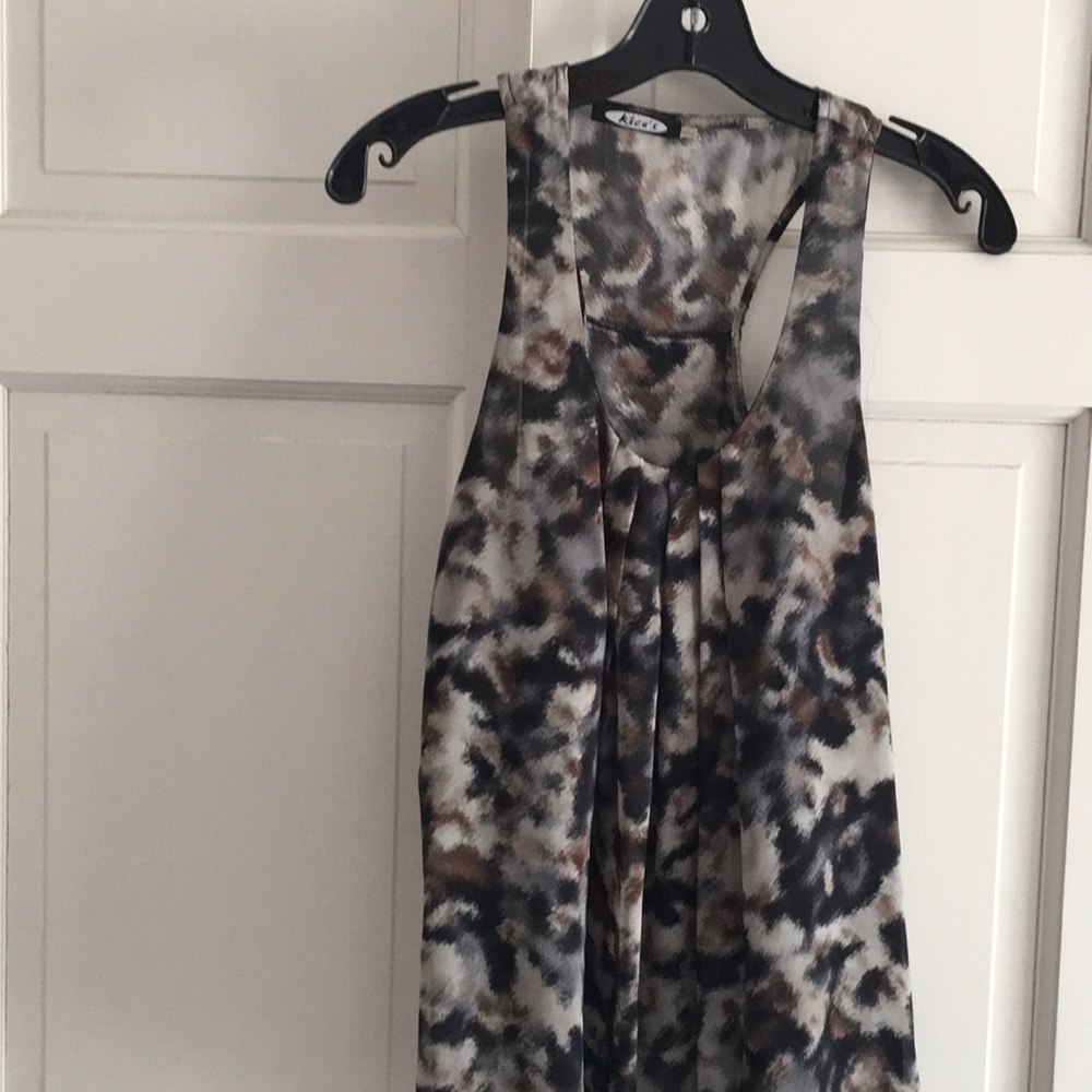 Kieu’s animal print tank.